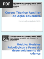 Módulo 1 - Aula 1.2.3. Apresentação - Curso Técnico Auxiliar de Infância