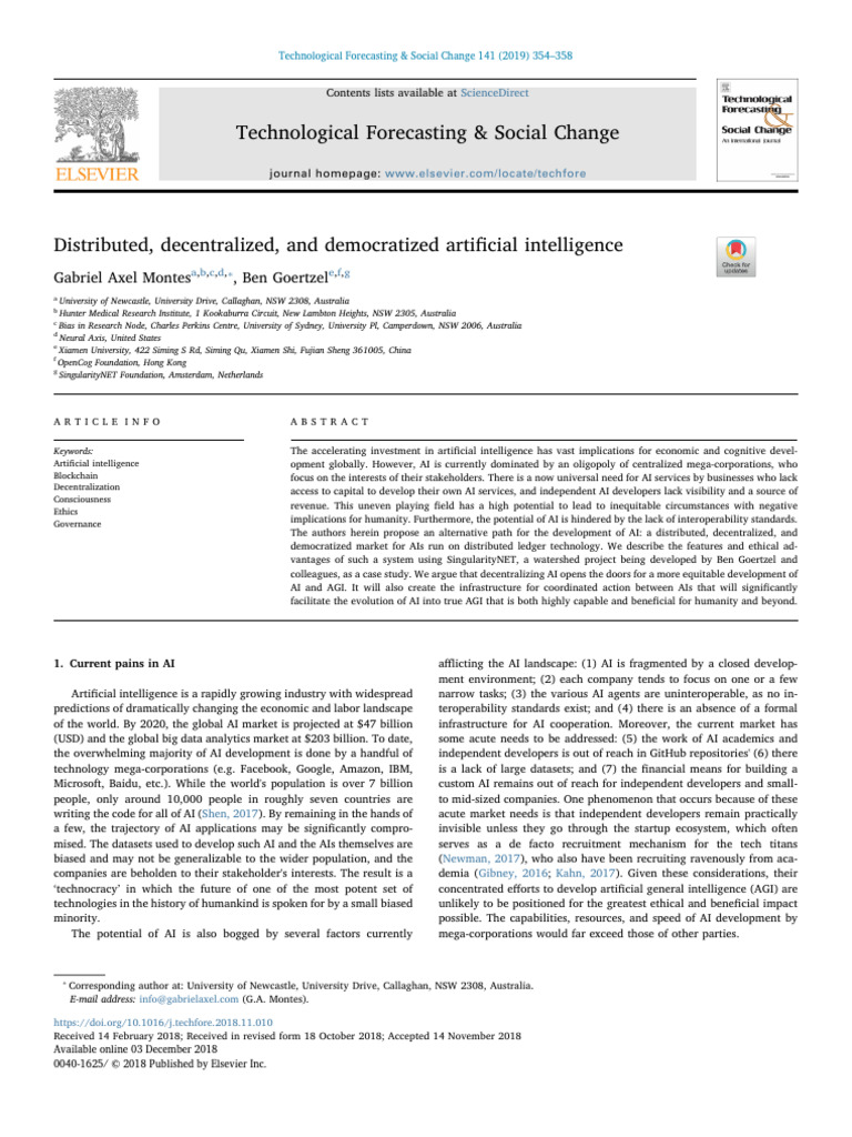 Ch5 Montes Goertzel DDD AI-published | PDF | Artificial Intelligence ...