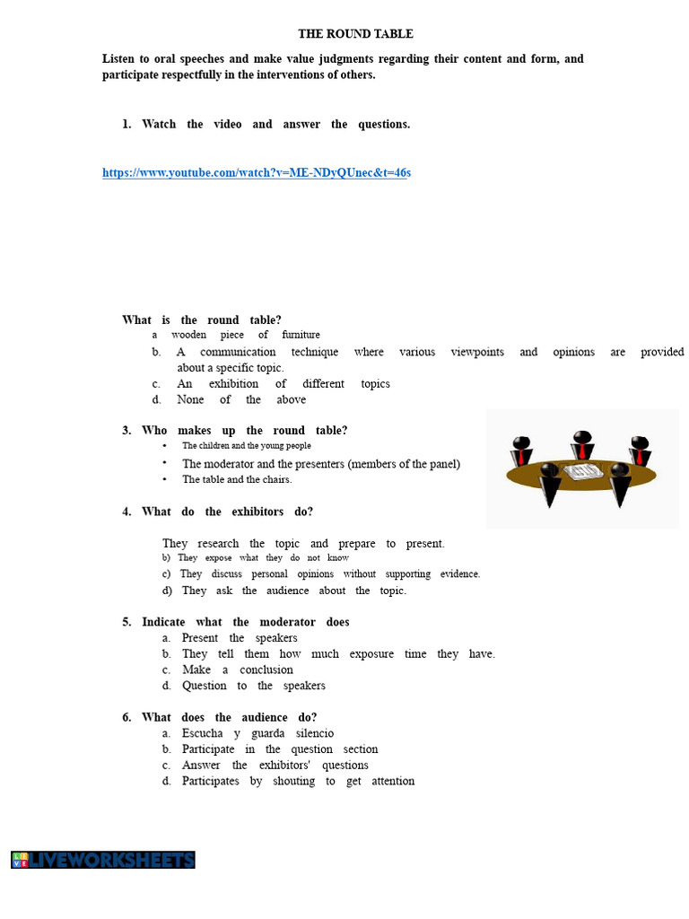 round table | PDF