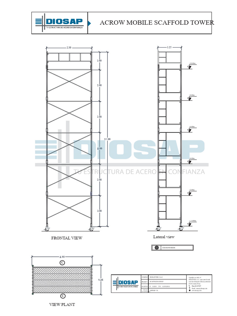 Scaffold Type Acrow PDF | PDF