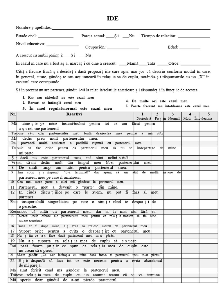 416516564-INVENTAR DE DEPENDENȚĂ EMOȚIONALĂ-IDE-convertit | PDF