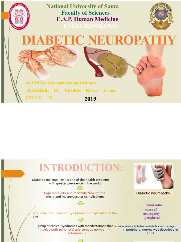 Diabetic Neuropathy Overview and Management | PDF | Peripheral ...