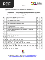 DASS-21: Depression, Anxiety, Stress Scale | PDF | Anxiety | Major ...