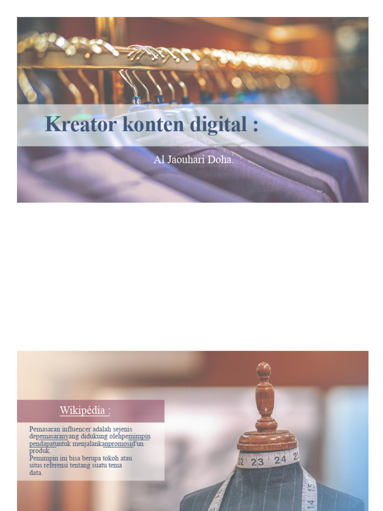 Para Pembuat Konten Digital | PDF