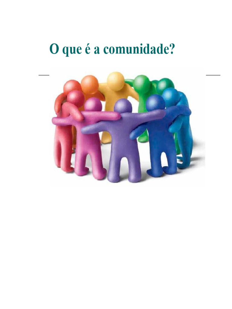 Tipos e Elementos de Comunidades | PDF | Geografia | Comunidade