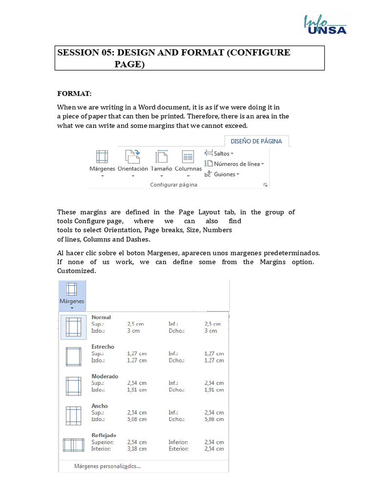 Word Document Page Setup Guide | PDF | Page Layout | Microsoft Word