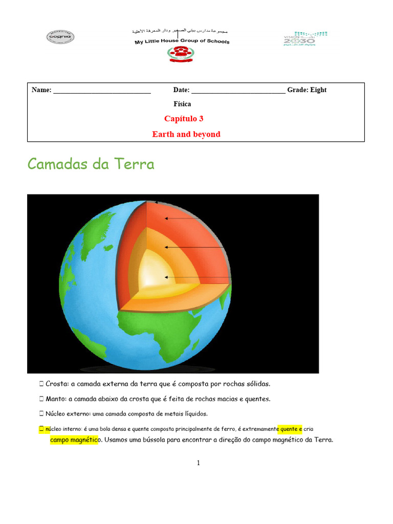 Capítulo 3_Terra e Além | PDF | Terra | Sistema Solar