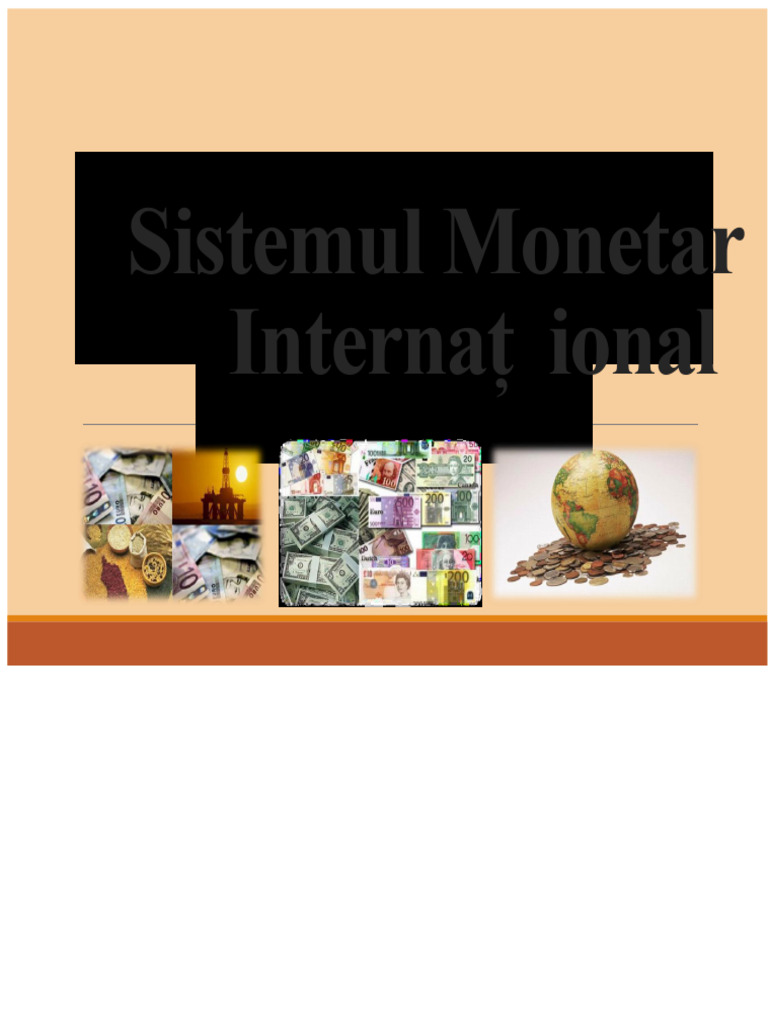 Sistemul Monetar Internațional | PDF