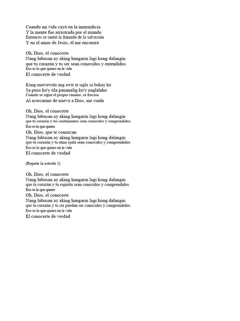 Quiero Conocerte Más | PDF