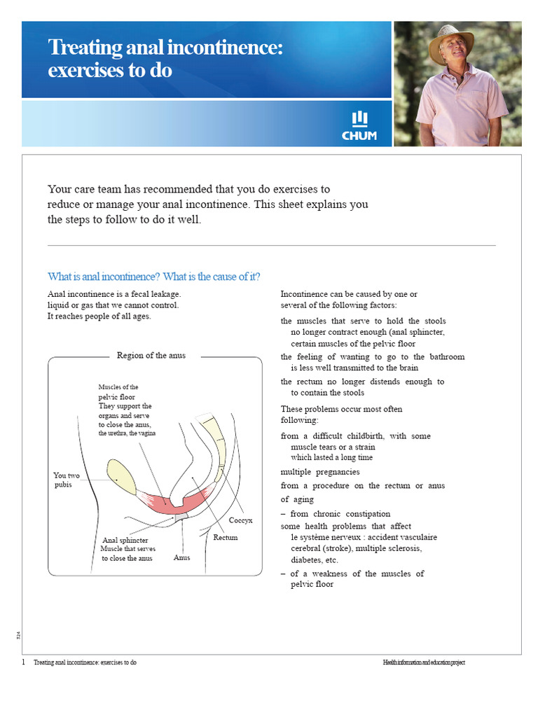 324 1 Treating Anal Incontinence Exercises To Do | PDF | Urinary ...