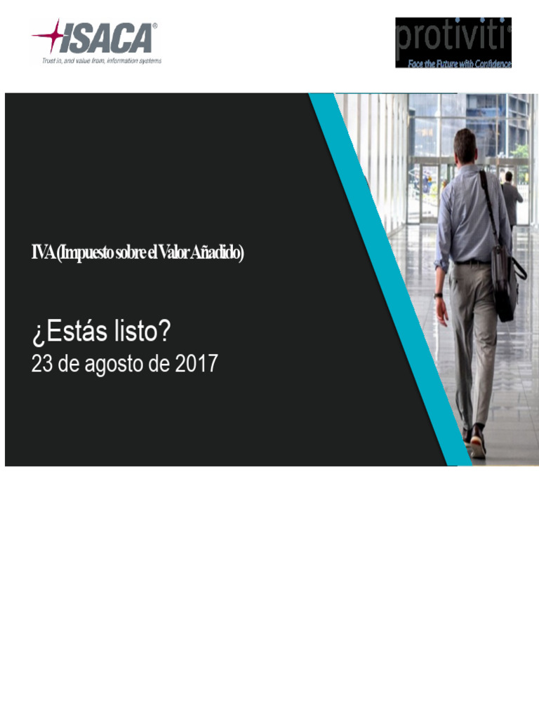 Presentación del IVA | PDF | Impuesto al valor agregado | Planificación ...