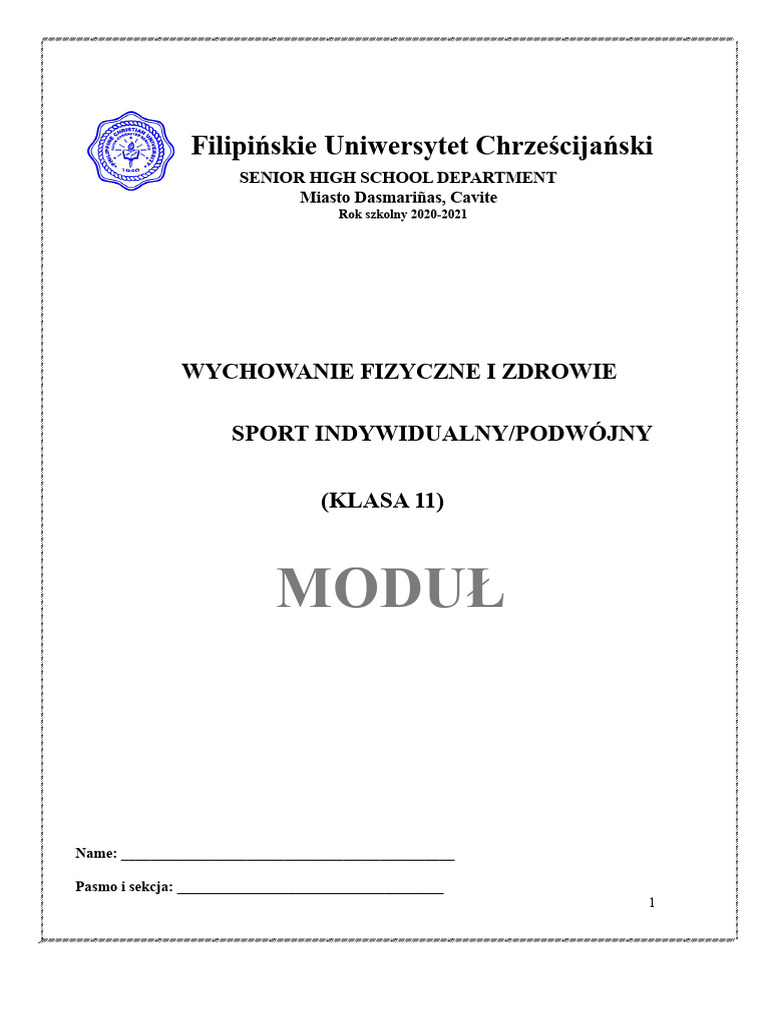Final Module g11 1 | PDF