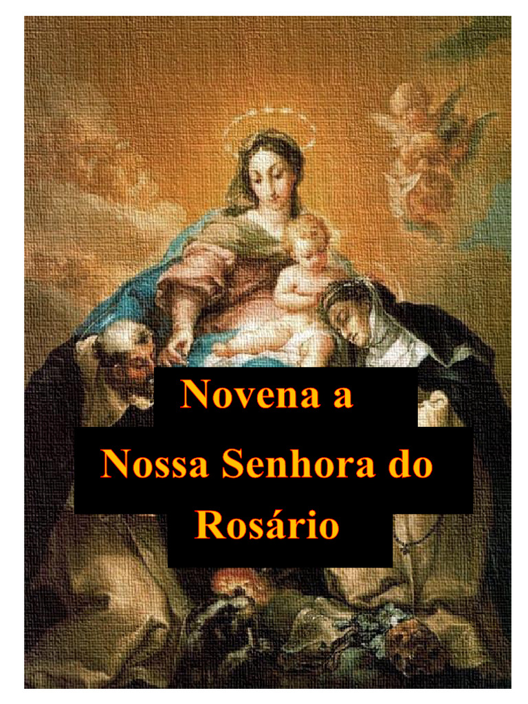 Novena To Our Lady of The Rosary | PDF | Rosary | Indulgence