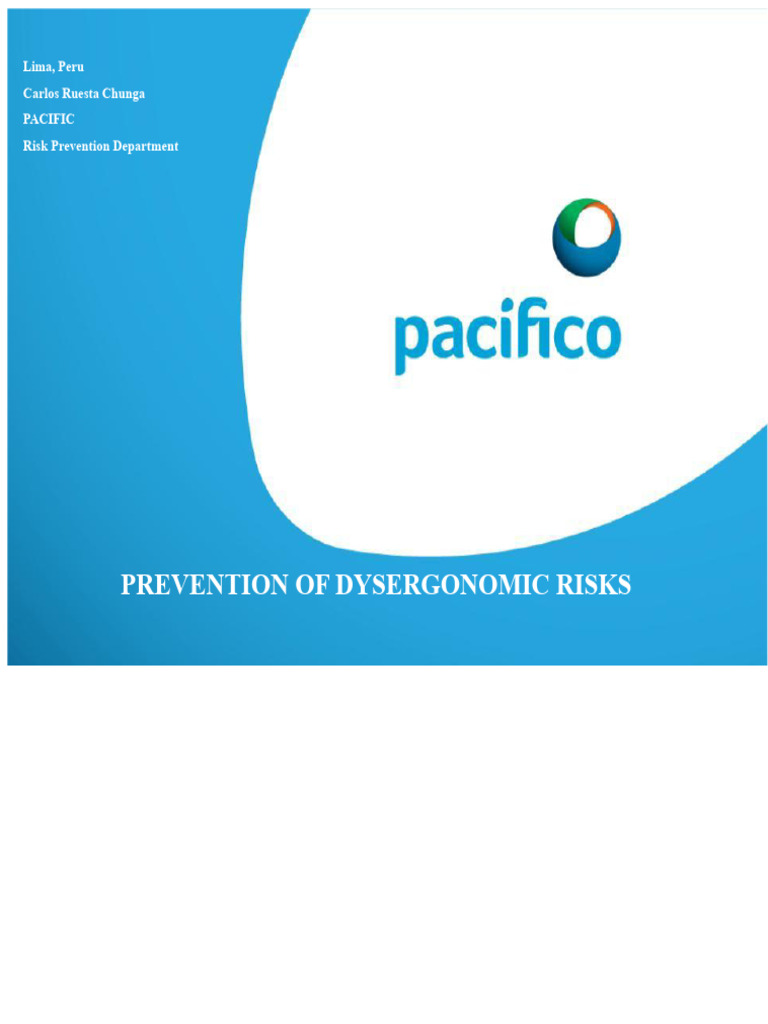 Ergonomic Risk Prevention Guidelines | PDF | Risk | Hazards