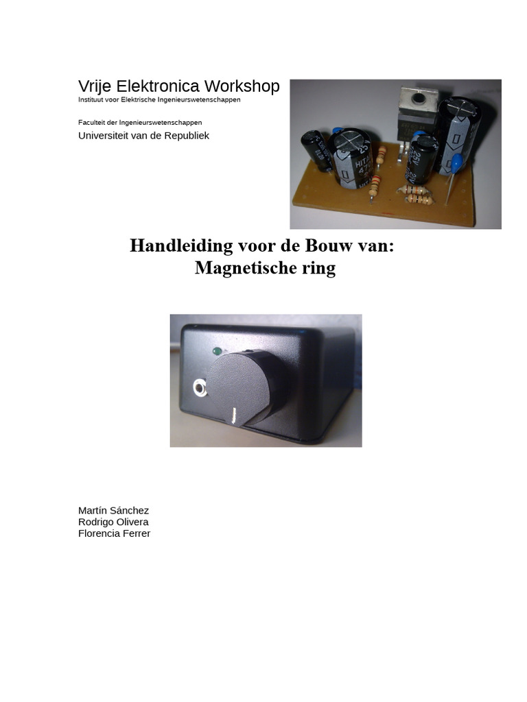 Handleiding voor de Constructie van een Magnetische Ring.pdf | PDF