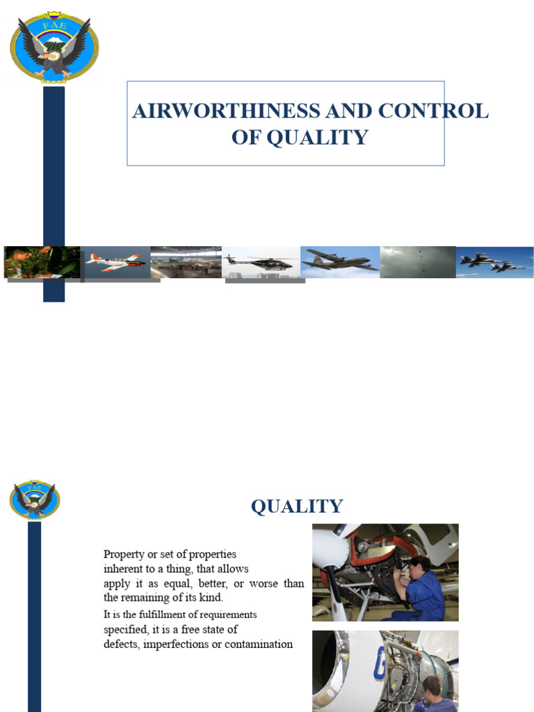 Airworthiness and Quality Control Guide | PDF | Quality Assurance ...