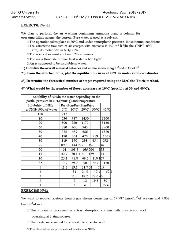 Sheet 2 Opu | PDF | Solubility | Phase (Matter)