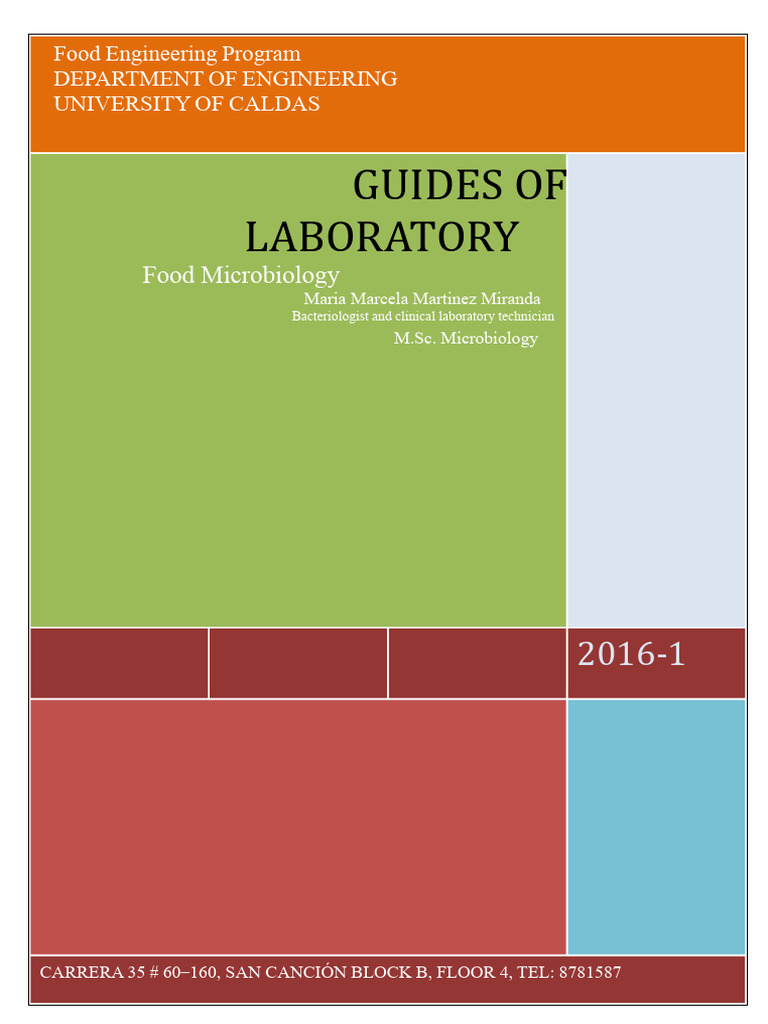 Food Microbiology Laboratory Guide | PDF | Microbiology