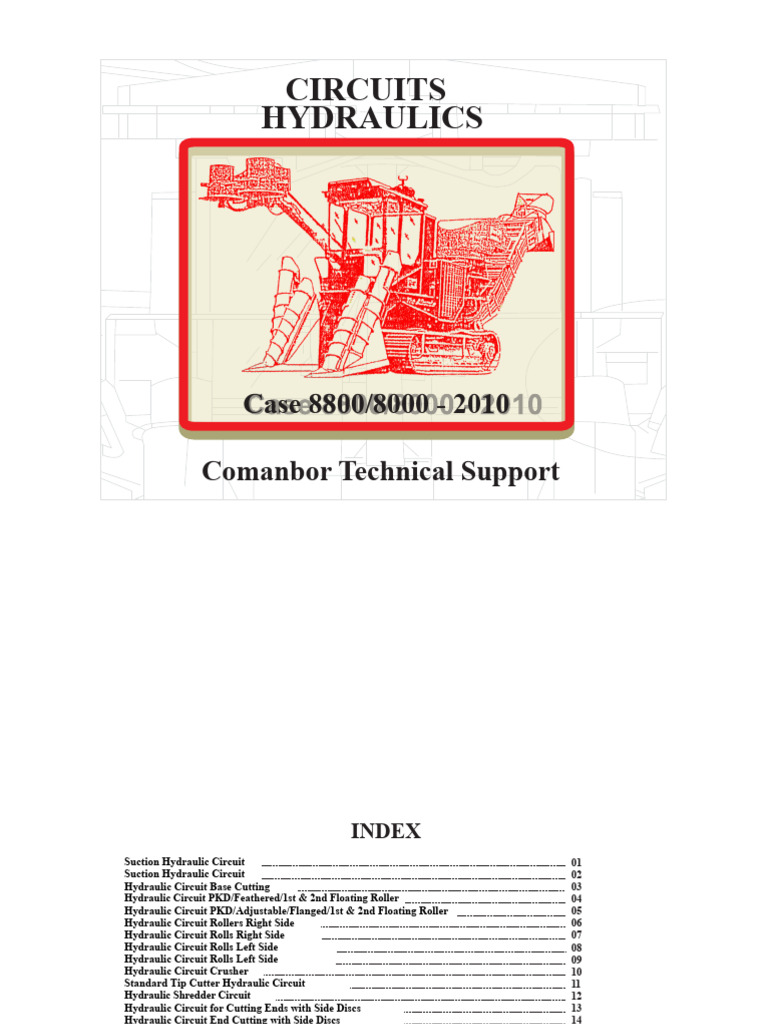 Case 8800 - 8000 - 2010 - Hydraulics | PDF | Automotive Technologies ...