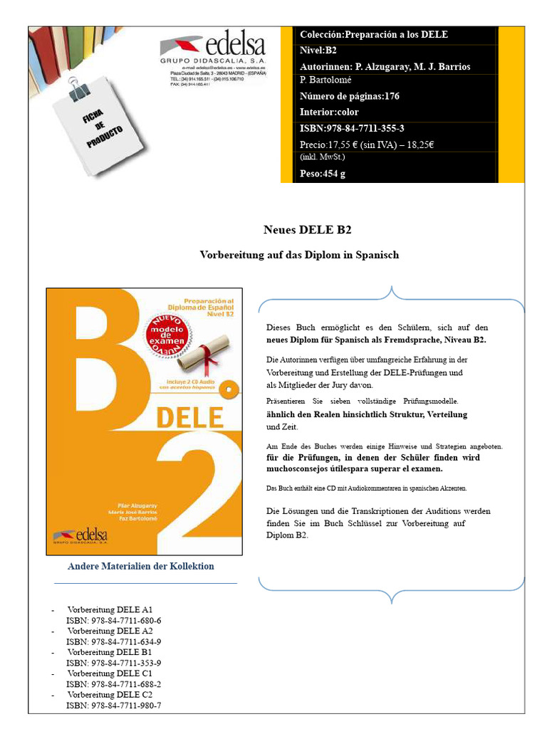 Neues Dele b2 | PDF