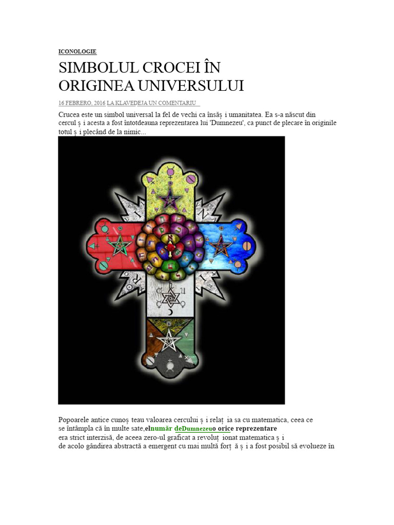 Istoria Crucii | PDF