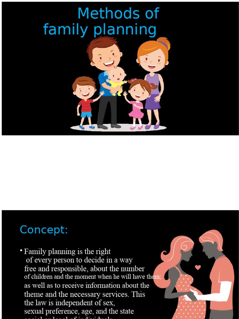 Comprehensive Family Planning Methods | PDF
