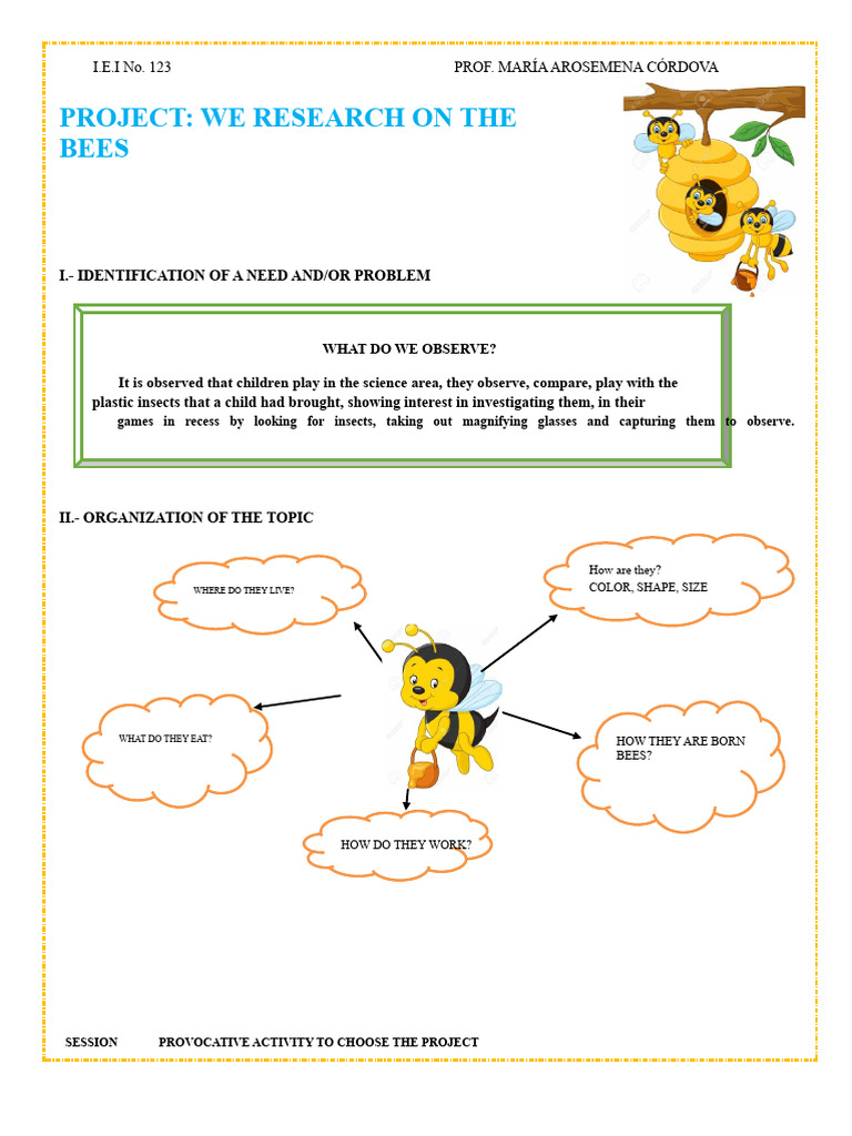 Project Bees 123 | PDF | Shape | Information