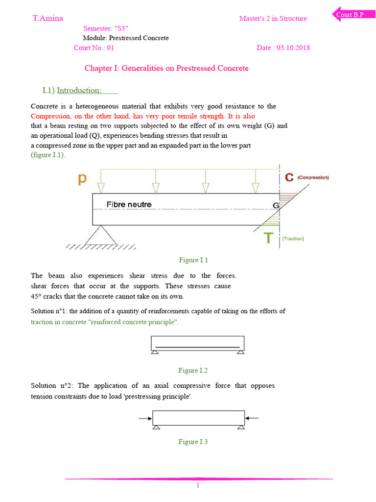 Understanding Prestressed Concrete Principles | PDF | Prestressed ...