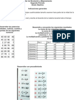 Mejoramiento Septimo