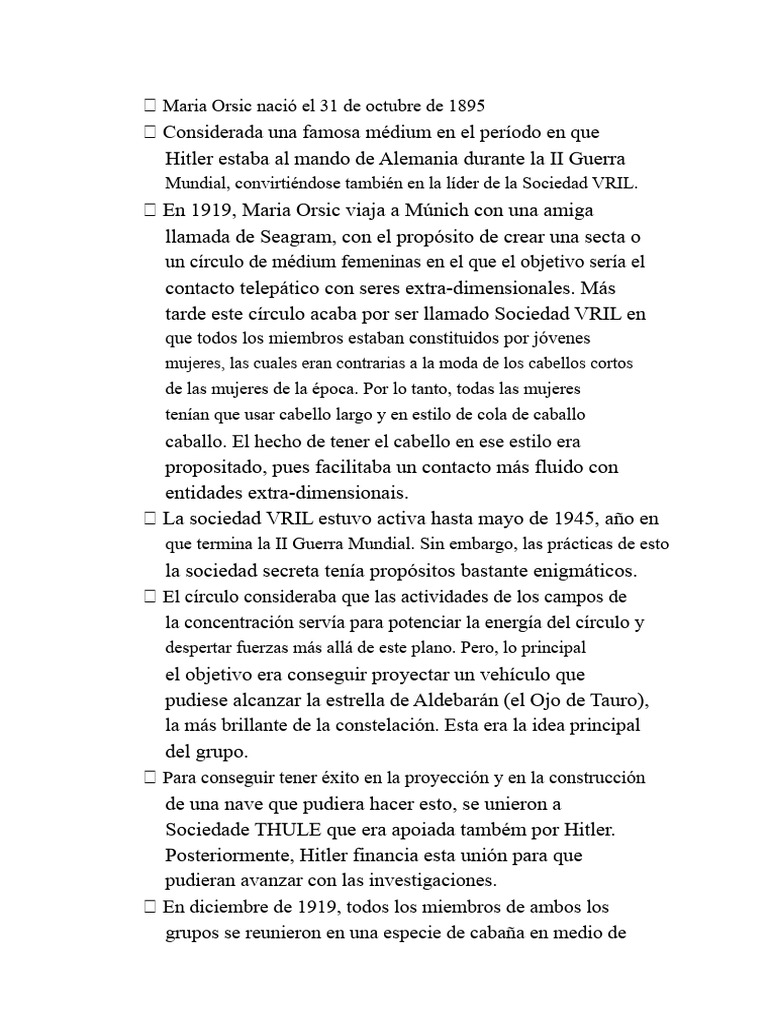 Script Maria-Orsic | PDF | Adolf Hitler | nazismo