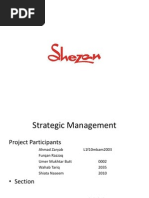 Strategics Management Formulation of Shezan