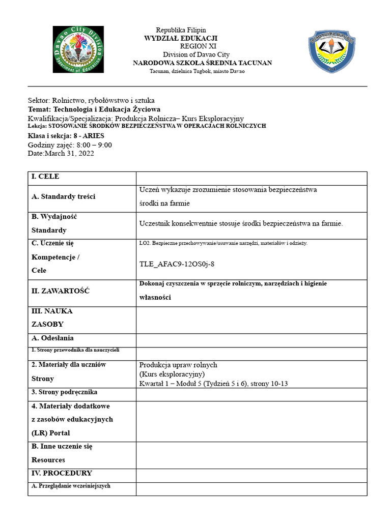 DLP - Grade 7 Acp | PDF