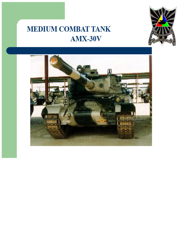 AMX-30V Medium Combat Tank Overview | PDF | Fuel Injection | Engines