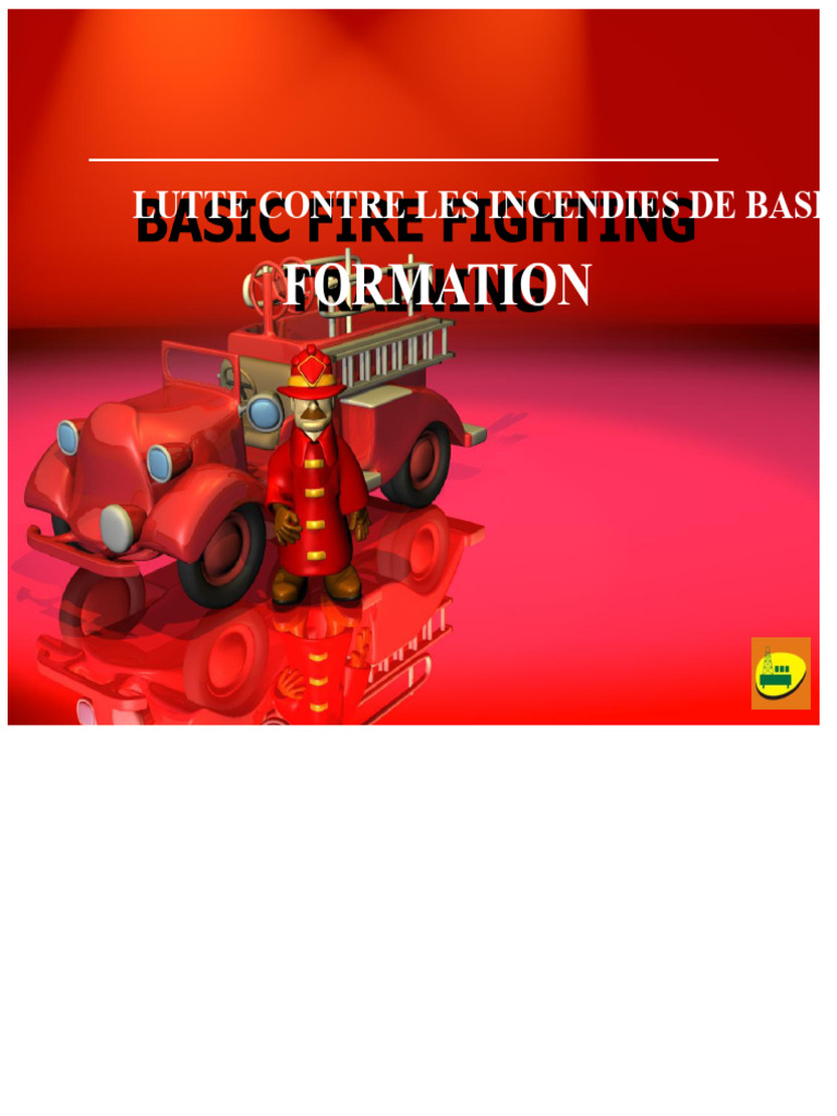 Formation sur la Lutte Contre les Incendies | PDF | La combustion ...