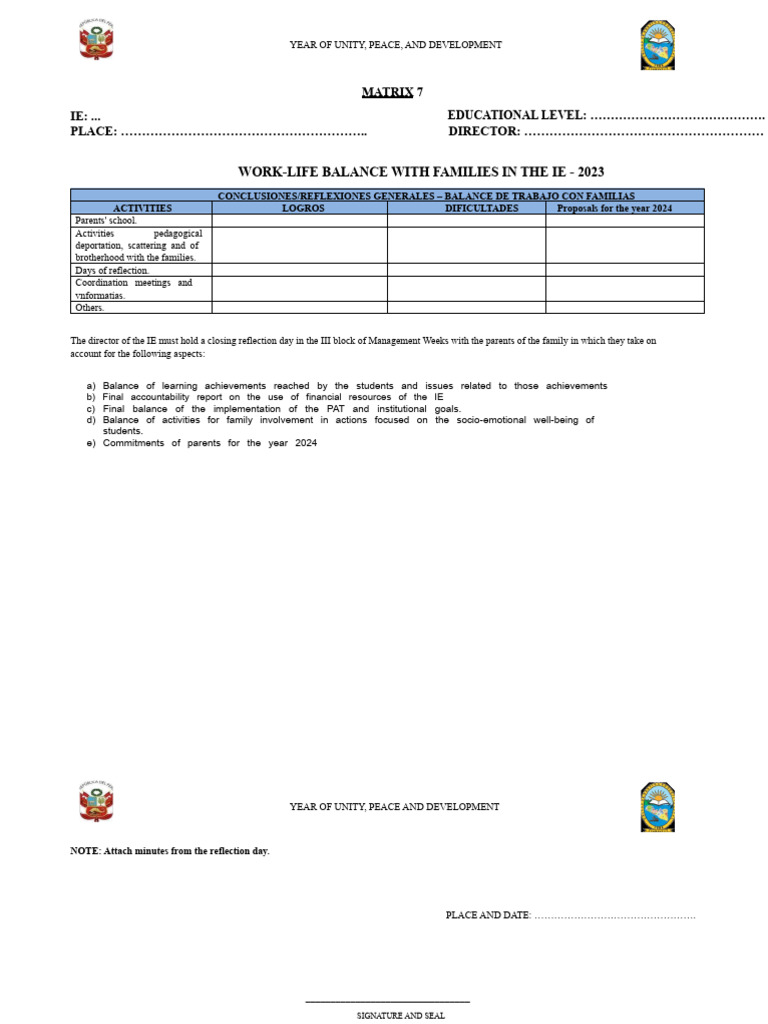 2023 Work-Life Balance Report for Families | PDF