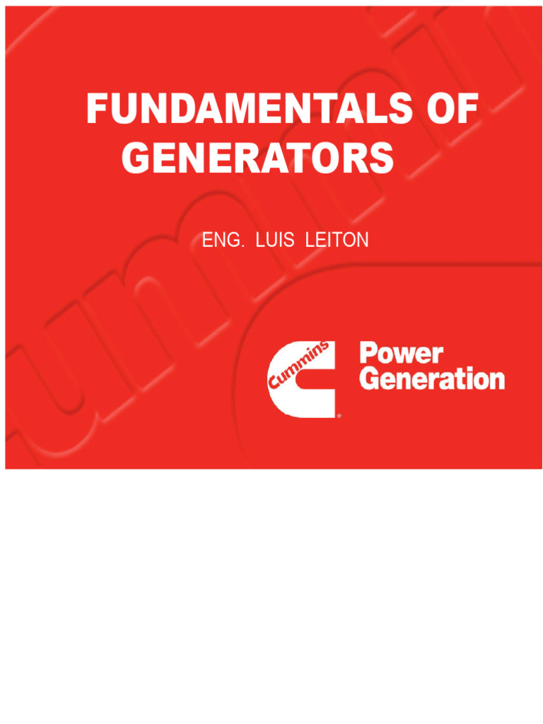 Fundamentals of Generation | PDF | Root Mean Square | Direct Current