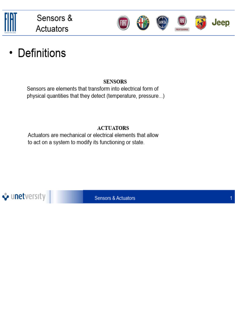 Sensors and Actuators | PDF | Engines | Propulsion