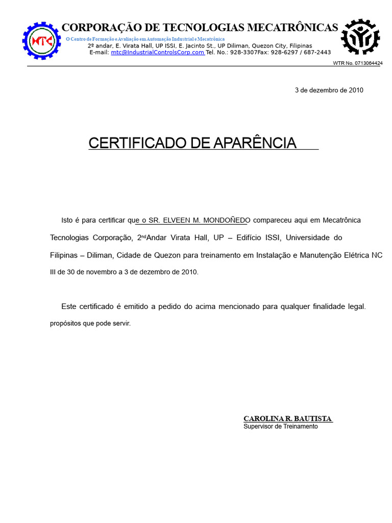 certificado-de-treinamento-em-mecatr-nica-pdf