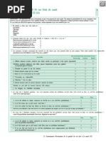 Questionnaire de santé SF-12 : Instructions et utilisation | PDF