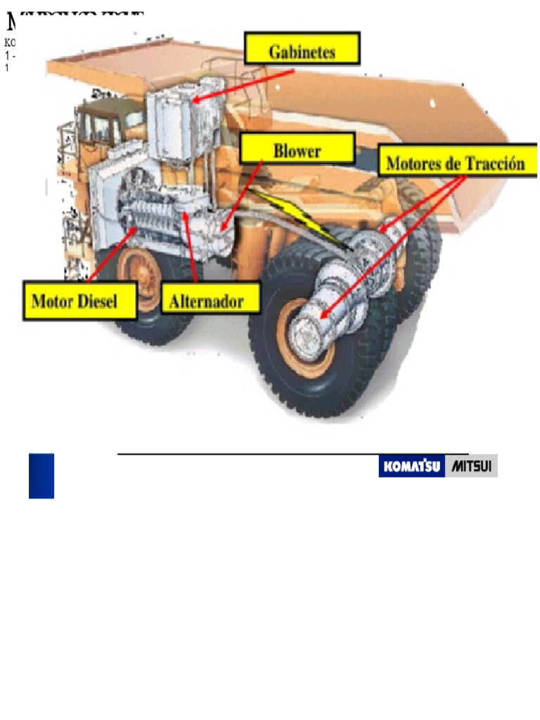Komatsu 930E-4 Truck Propulsion System | PDF | Power (Physics ...