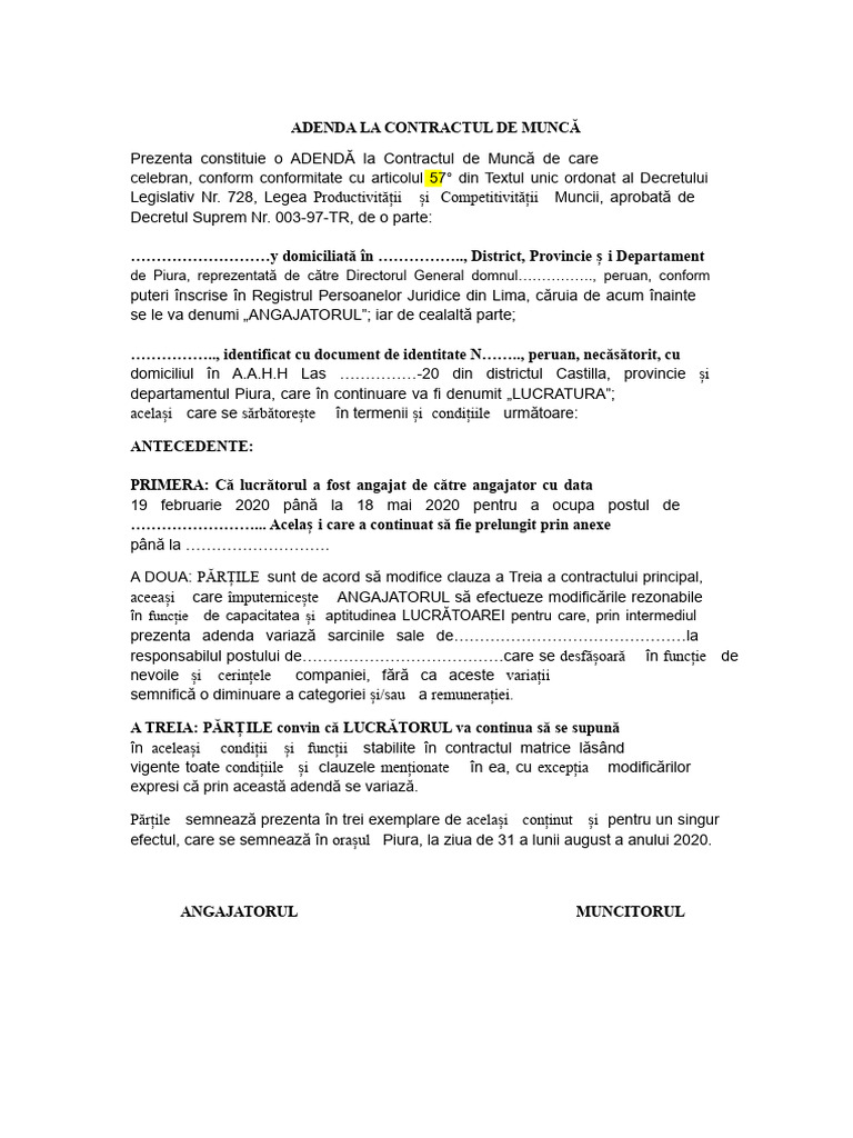 ADENDA | PDF