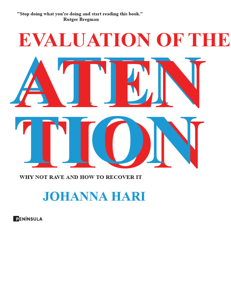 Recovering Attention in a Distracted World | PDF | Speed Reading ...
