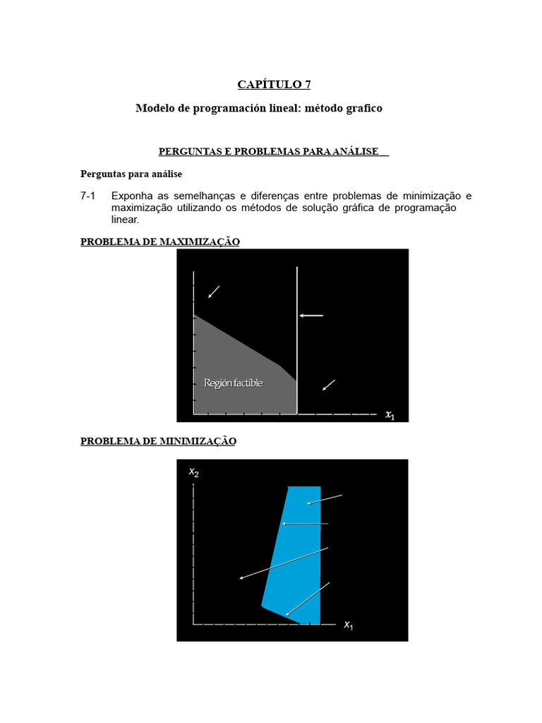 Programação Linear: Maximização e Minimização | PDF | Programação ...
