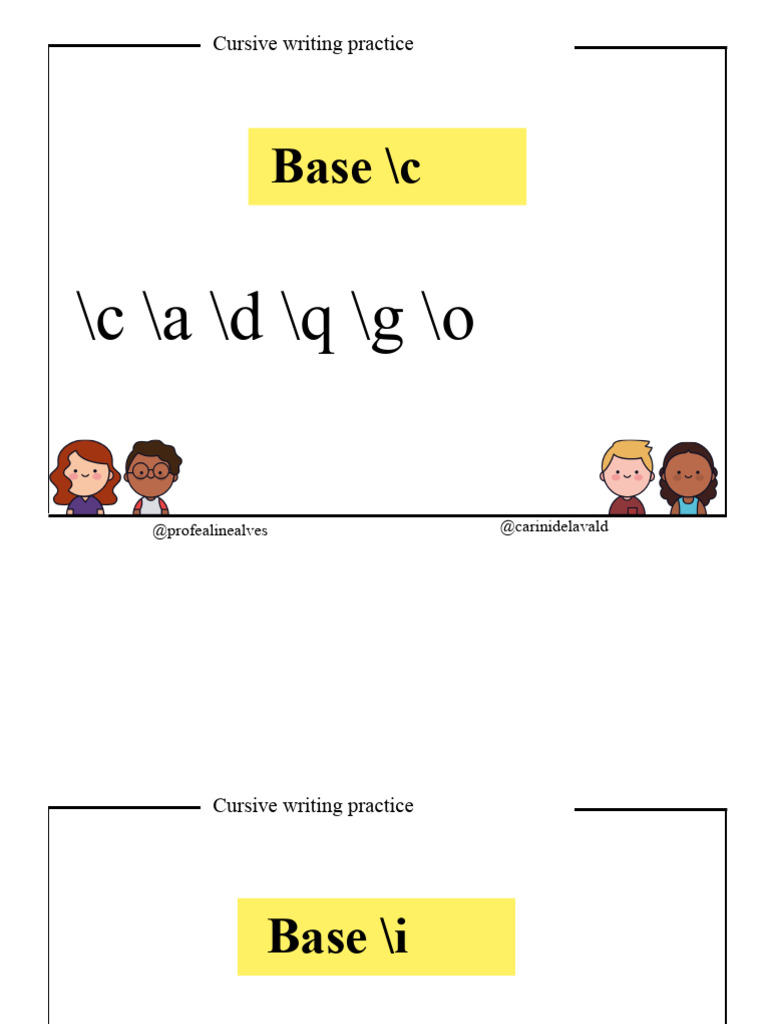 Cursive Letter Training | PDF