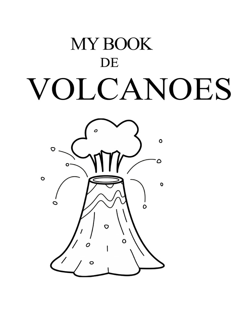 My Little Book of Volcanoes For Children and Primary School | PDF ...