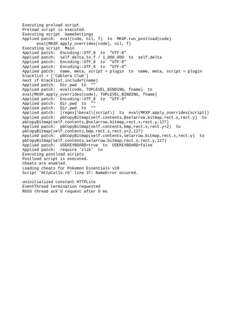 Preload and Postload Script Execution | PDF