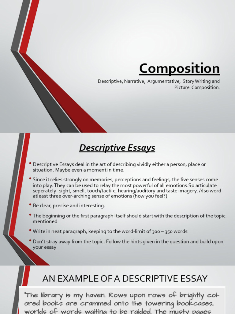 Copy of Composition (1).Pptx (1) (1) | PDF | Essays