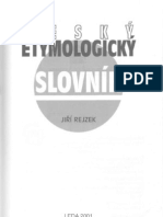 dictionar etimologic cehesc