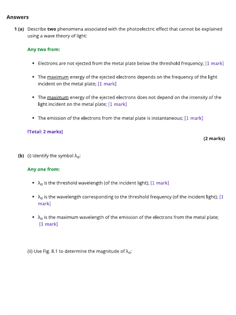 Modern Physics Test MS | PDF