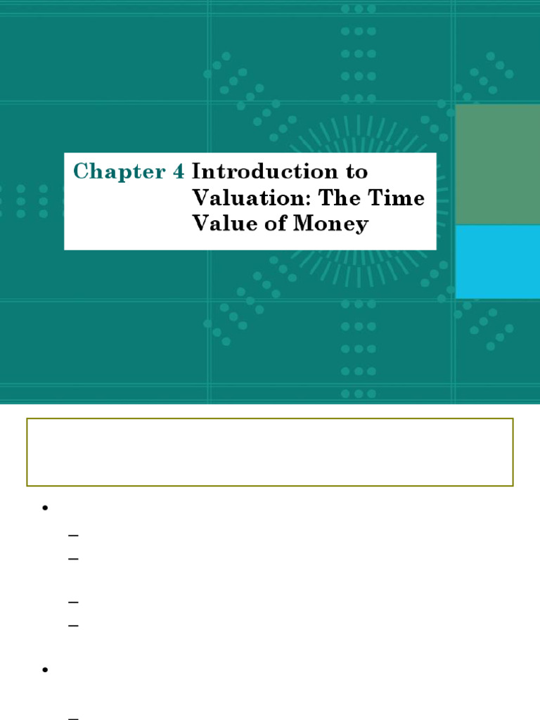 Time Value of Money Concepts Explained | PDF | Present Value | Time ...